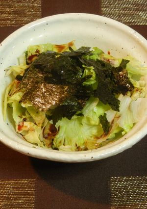 のりレタス-レシピのメイン写真