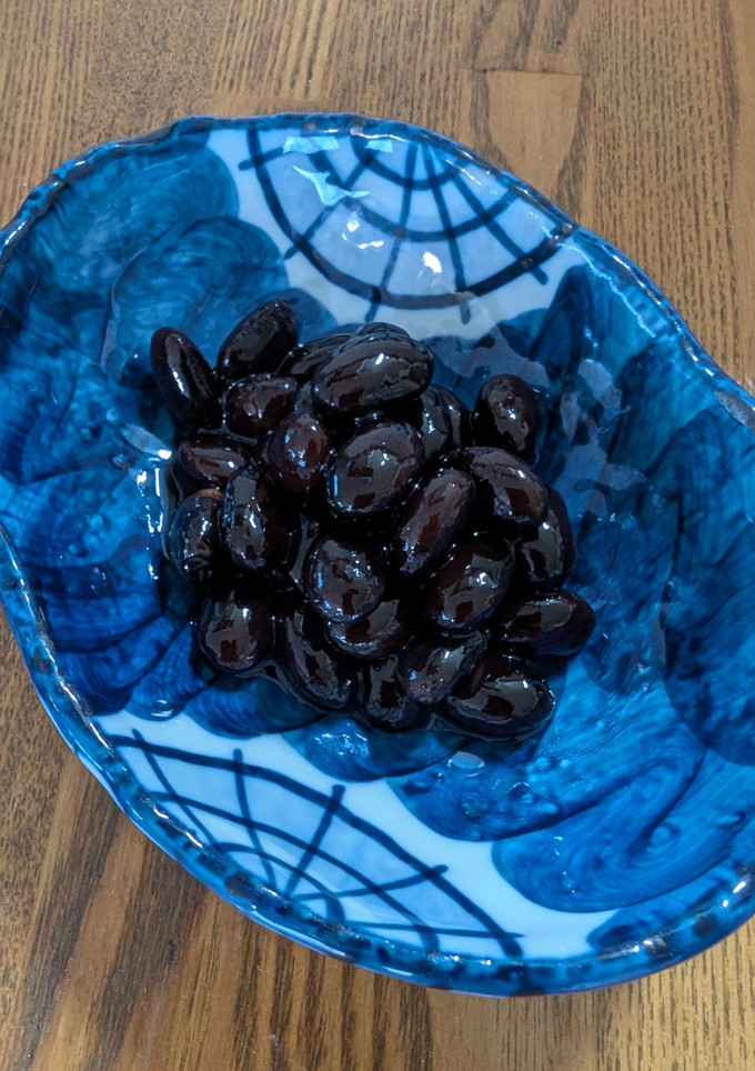【ふっくら】我が家の時間任せの簡単黒豆煮-レシピのメイン写真
