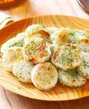 揚げずにカリカリ！長芋ののりしお焼き