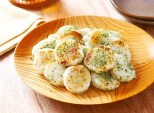 揚げずにカリカリ！長芋ののりしお焼き-レシピのメイン写真