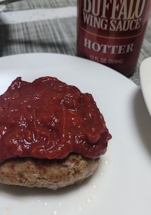トマト缶の即席！旨辛ハンバーグソース✨-レシピのメイン写真