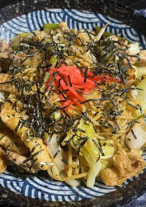きつね焼きそば-レシピのメイン写真