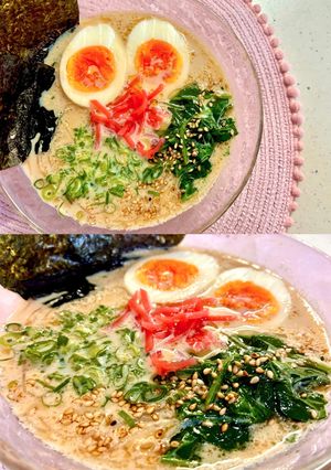 濃厚♡家系?春雨ラーメン〜♡!-レシピのメイン写真