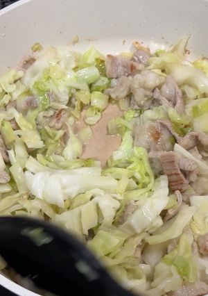 シンプル塩ホルモンキャベツ炒め-レシピのメイン写真