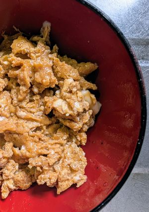 簡単★余った鰻のたれで「うなぎそぼろ」-レシピのメイン写真