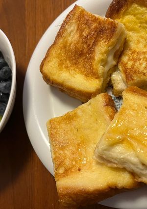 チーズ入りフレンチトースト-レシピのメイン写真