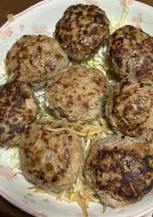 ふっくら冷めても美味しいハンバーグ-レシピのメイン写真