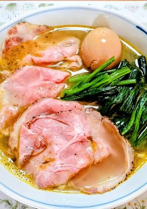 ランチ！絶品ほうれん草と野菜だしラーメン-レシピのメイン写真