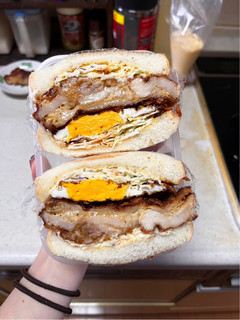 照り焼きチキンサンド-レシピのメイン写真
