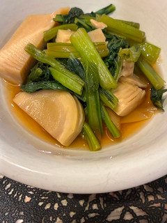 たけのこ小松菜煮-レシピのメイン写真