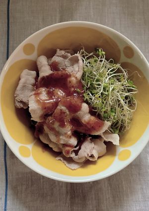 豚しゃぶの絶品梅肉ソース-レシピのメイン写真