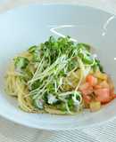 〈高血圧の減塩〉夏の香味野菜の冷製パスタ