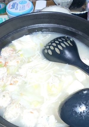 博多水炊き風スープ-レシピのメイン写真