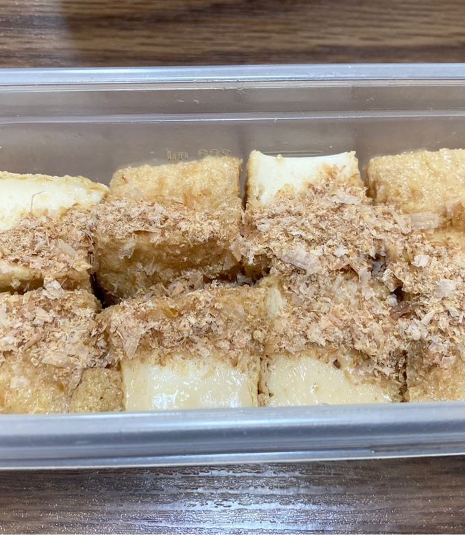 【糖尿病弁当】味付き鰹節厚揚げ-レシピのメイン写真