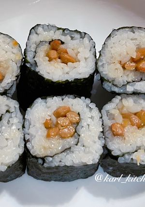 簡単小粒納豆巻き覚書-レシピのメイン写真