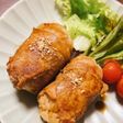 宮崎のご当地グルメ!塩麹の肉巻きおにぎり