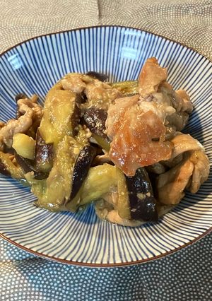 ナスと豚肉のスタミナ味噌炒め😋フライパンで簡単-レシピのメイン写真