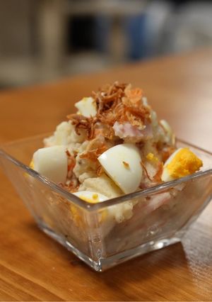 いぶりがっこポテトサラダ-レシピのメイン写真