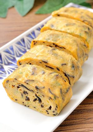 ひじきの玉子焼き-レシピのメイン写真