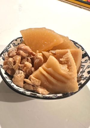 筍と大根と鶏肉の煮物☘️-レシピのメイン写真