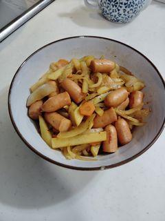 ウインナーと野菜のカレーソース炒め-レシピのメイン写真