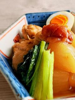 鶏肉と大根の煮物(梅入り)-レシピのメイン写真