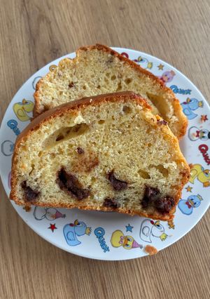 混ぜるだけの簡単チョコバナナケーキ(米粉)-レシピのメイン写真