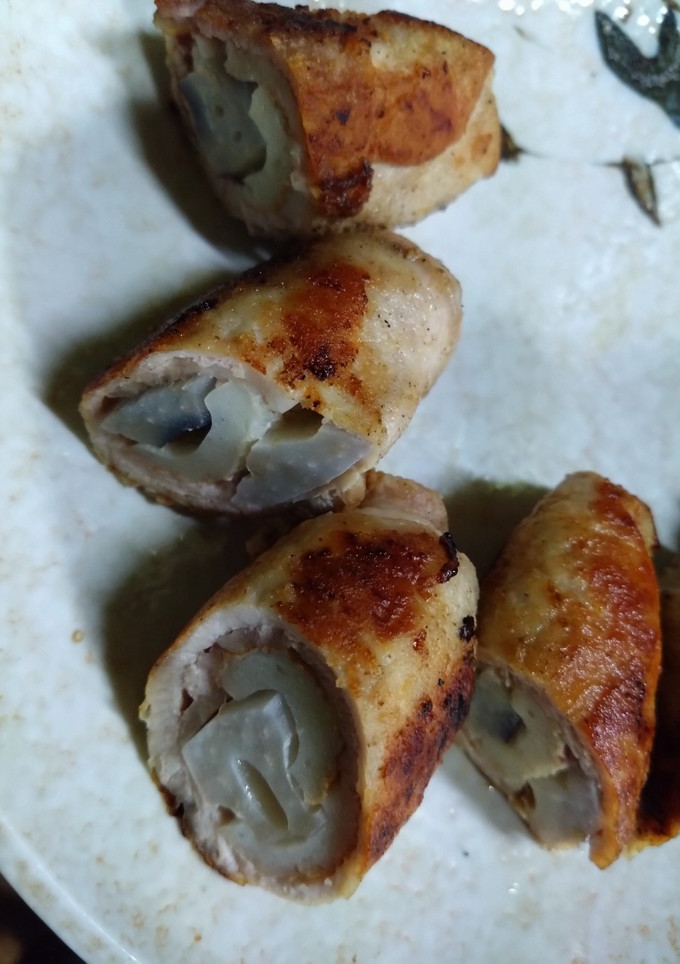 れんこんとちくわの肉巻き-レシピのメイン写真