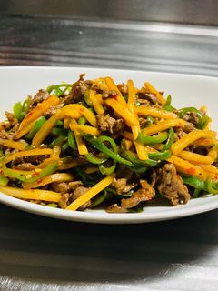 ピリ辛青椒肉絲(チンジャオロース)-レシピのメイン写真