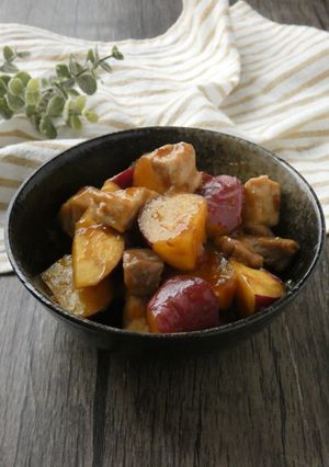 豚肉とさつま芋のショウガ醤油煮-レシピのメイン写真