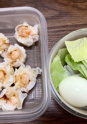 【糖尿病弁当】シュウマイセット-レシピのメイン写真