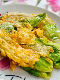 キャベたまバター醤油焼き餅-レシピのメイン写真
