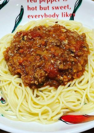 ミートソース-レシピのメイン写真