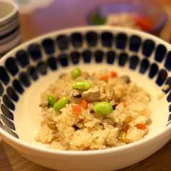 รูปของ 鶏胸肉のコクウマ炊き込みご飯