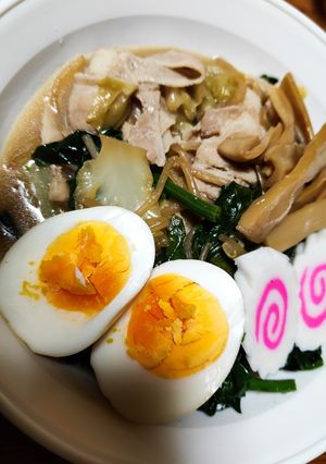 吉村屋ラーメン鍋つゆラーメン-レシピのメイン写真