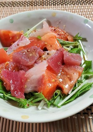和風カルパッチョ-レシピのメイン写真