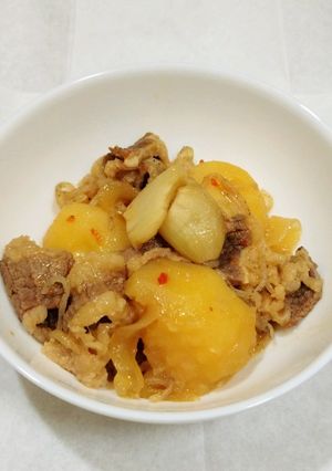 ハマったあの鍋の味♪旨辛肉じゃが♪-レシピのメイン写真