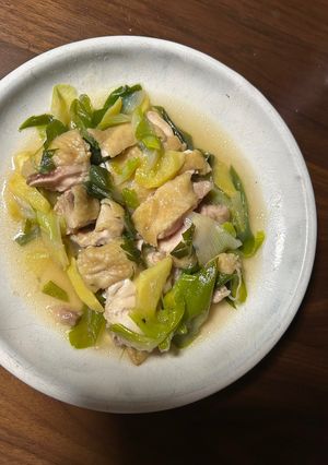 鶏もも肉の酒蒸し-レシピのメイン写真