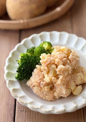 レンジで簡単♪新じゃが芋と明太子のサラダ-レシピのメイン写真