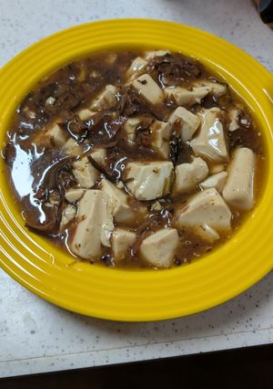 うまい！塩こんぶと鰹節の豆腐のあんかけ-レシピのメイン写真