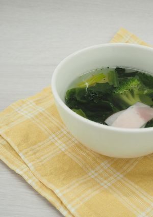 レンジで作るお手軽スープ-レシピのメイン写真