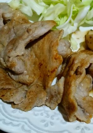豚生姜にんにく漬け焼き-レシピのメイン写真