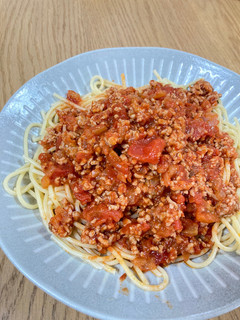 ミートソースパスタ🍝-レシピのメイン写真