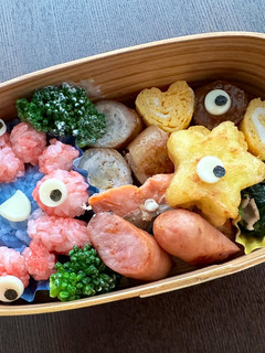 ミャクミャク キャラ弁-レシピのメイン写真