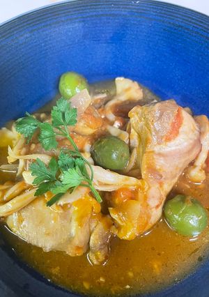 鶏のトマト煮-レシピのメイン写真