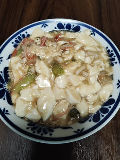 エビと豆腐とチンゲンサイの中華あんかけ-レシピのメイン写真