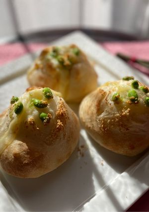 捏ねなし　枝豆チーズフランス♡-レシピのメイン写真