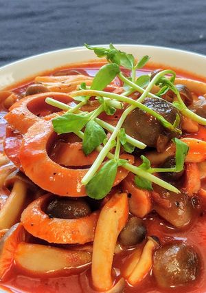 しめじのウマウマ簡単トマト煮-レシピのメイン写真