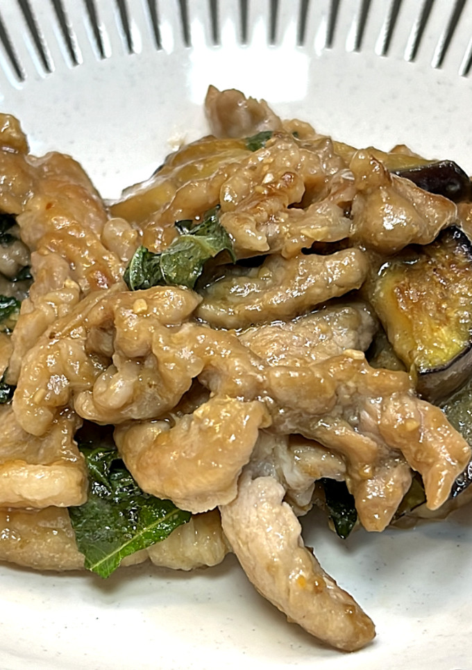 豚肉となすのみそ炒め-レシピのメイン写真