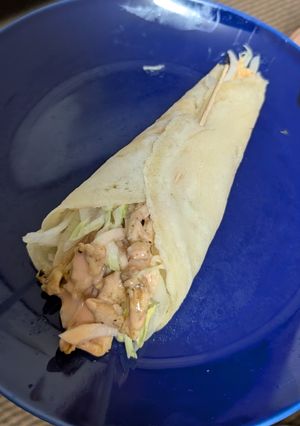簡単混ぜて焼くだけ！ブリトー生地-レシピのメイン写真